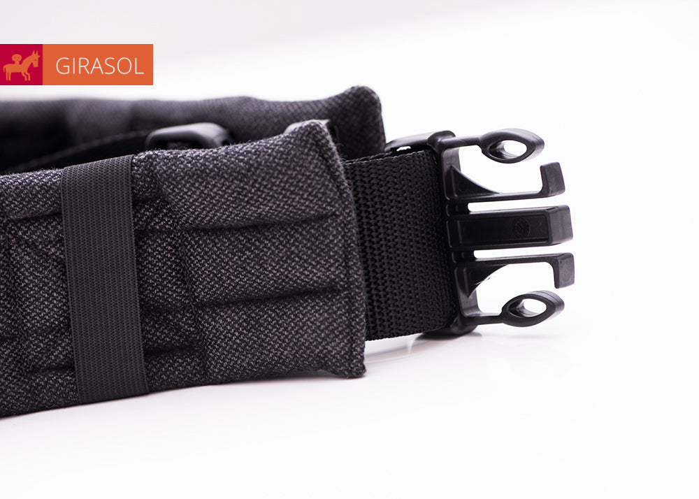 MySol Schnallenhüftgurt Simple Black