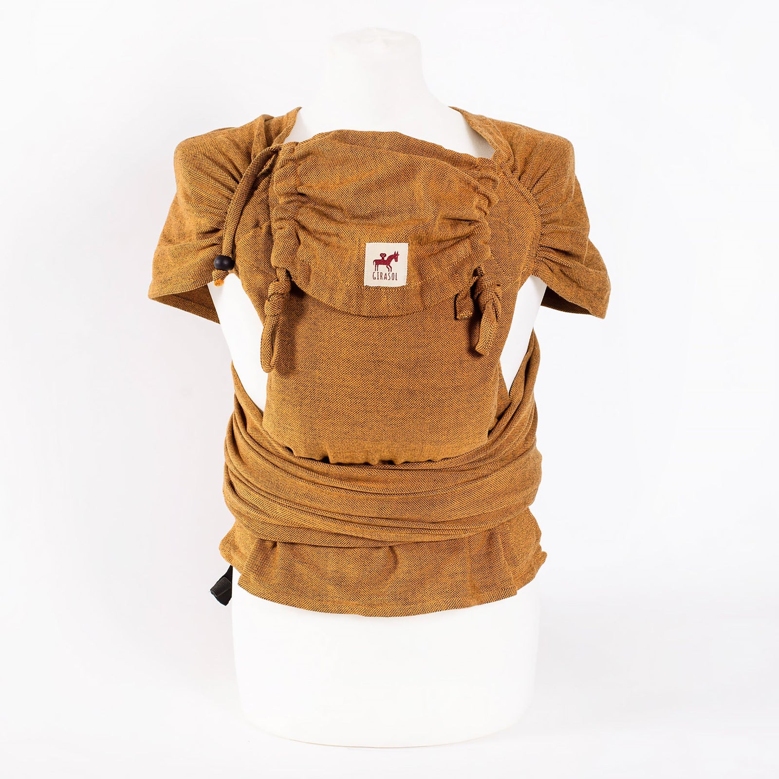 WrapMySol Camote inniges Tragebild mit kleinem Baby